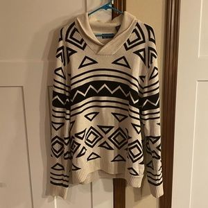 Chaps Men Shawl Sweater Size XXL